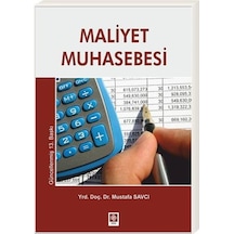 Maliyet Muhasebesi Mustafa Savcı Ekin N11.65