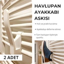 Havlupan Askısı Ayakkabı Kurutucu Banyo Düzenleyici Islak Kışlık Ayakkabı İçin Pratik Kurutma Askısı Diğer