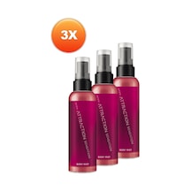 Attraction Sensation Kadın Vücut Spreyi 100 Ml. Üçlü Set