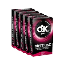 Okey Çifte Haz Prezervatif 10'lu x 5