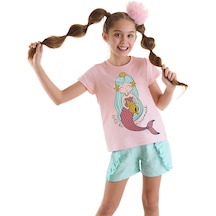Mushi Deniz Kızı Kız Çocuk T-shirt Şort Takım