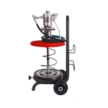 Ckm A162 Havalı Gres Pompa Teneke Tipi Taşıma Arabalı 16 KG