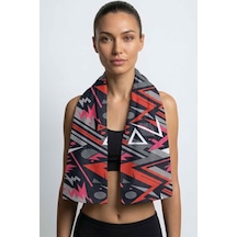 Sports Dijital Baskılı 50x100 Cm Spor Havlusu Sport2 Pembe