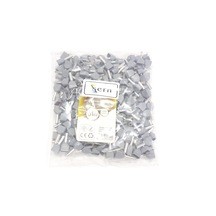 2,5 Mm Çift Girişli İzoleli Kablo Yüksüğü Fransız Norm Gri 1 Paket 250 Adet