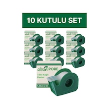 Kağıt Flaster 1,25cmx5m, 10 Kutulu Set, Medikal Pore Cerrahi Bant