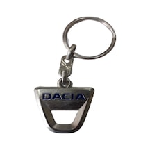 Dacia Uyumlu Logolu Çelik Anahtarlık