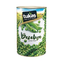 Tukaş Bezelye No:3 4,25 Kg Konserve Bezelye Tarı