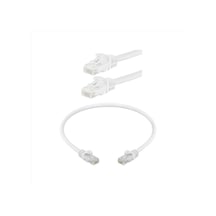 Ods 02r45r45c6uj1w0.3a Cat6 Utp Lszh Bakır 0.30 Metre Beyaz Patch Cord-208733
