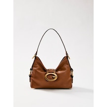 Guess Camden Mini Kadın Kahverengi Omuz Çantası Hwbb9308720-cog