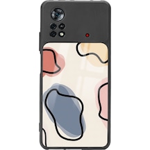 Poco X4 Pro Nude Milky Tasarımlı Glossy Telefon Kılıfı Çok Renkli