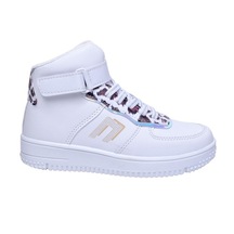 Cool Unisex Çocuk Beyaz Uzun Boğazlı Spor Ayakkabı (20-S33Flt-02)