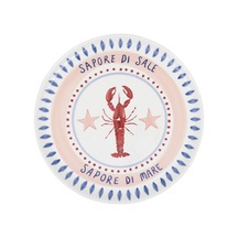 The Mia Itl0003 Italian Summer Servis Tabağı 30 Cm Beyaz