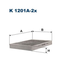FILTRON K1201A-2X Klima Filitresi Karbonlu ( Mercedes W221 S Seri ) K1201A2X (WC956627)