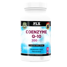 Flx Coenzyme Q-10 200 MG Hyaluronik Asit Resveratrol 90 Tablet