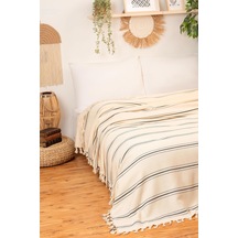 %100 Pamuklu Çift Kişilik Pike, Koltuk Örtüsü, Çok Amaçlı Örtü 200x320 Sofia Diğer