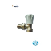 Köşe Radyatör Vanası 1/2" -ağır Tip