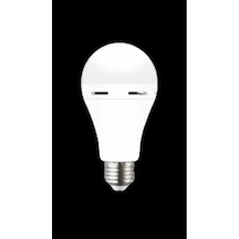 Şarjlı Led Ampül Elektriksiz 8 Saat Yanar Işıldak Lamba Kesintisiz Yanmaya Devam Eder Ct-4229