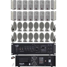 Lastvoice Double Paket-9 Anfili Duvar Ve Tavan Hoparlör Seti