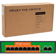 96W 10/100 MBPS 8+2 PORT POE ETHERNET SWITCH