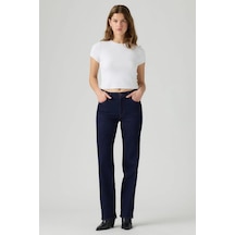 Levi's 723 Yüksek Bel Düz Kesim Dark İndigo Kadın Jean-16535 Lacivert