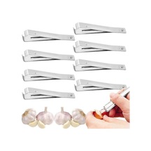 Adet Paslanmaz Çelik Sarımsak Soyucu, Kokusuz Paslanmaz Çelik Sar Çok Renkli