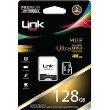 Linktech LMC-M112 128 GB MicroSDXC Hafıza Kartı + Adaptör