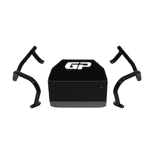 GP Kompozit Honda CRF250L 2013-2024 Uyumlu Karter ve Motor Koruma Demiri Siyah