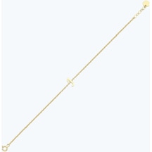 Altınbaş Altın J Harfi Bileklik Jblıntgk01-25295 Çok Renkli