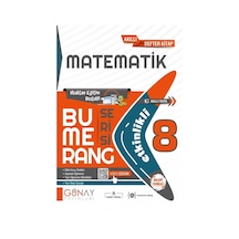 8.Sınıf Bumerang Etkinlikli Matematik Günay Yayınları