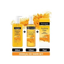 Neutrogena Soothing Clear Micellar Jel 200 ML + Tonik 125 ML + Nemlendirici 75 ML