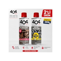 404 Koruyucu Yağlayıcı Sprey + Pas Sökücü Sprey 200 Ml 2 Li Bakım Seti
