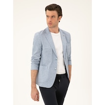 Cacharel Açık Mavi Slim Fit Pamuk Karışımlı Denim
