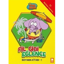 Kral Şakir Fil Gibi Eğlence Boyama Kitabı 1