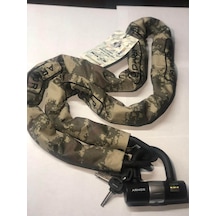 Armor 712 Militiary Serisi Çelik Zincir Kilit + U Kilit 12 Mm - 1.8 Mt