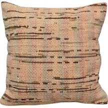 Zehra Abla Halı Yeni El Dokuma Dekoratif Kilim Kırlent Yastık Kılıfı 6426 Çok Renkli