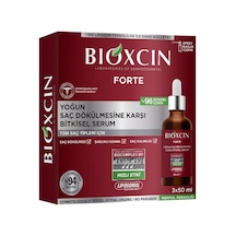Forte Yoğun Saç Dökülmesine Karşı Bitkisel Serum, 3x50 Ml