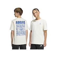 Adidas J Marvel Av Gfx T Çocuk Günlük Tişört Jz3557 Beyaz