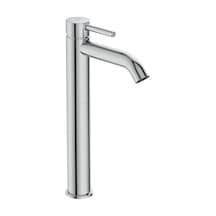 Bc269aa Ceraline Yüksek Lavabo Bataryası-chrome-sifon Kumandasız Siyah