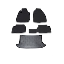 Ford Fiesta Hb 2002-2008 Paspas ve Bagaj Havuzu Seti Siyah