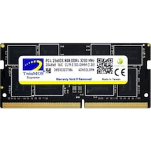 Twinmos MDD48GB3200N 8 GB DDR4 3200 MHz CL19 Notebook Ram