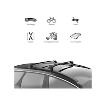 Kia Soul Sk3 2020-2023 Turtle Air2 Ara Atkı Siyah