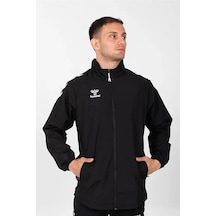 Hummel Line Raincoat 940270-2001 Siyah Erkek Yağmurluk Siyah