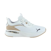 Puma 31296702 Softrıde Charm Anımal Whıte Brown Kadın Koşu Ayakkabısı Beyaz