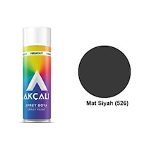 AKÇALI SPREY BOYA MAT SİYAH 526 12'Lİ KOLİ 400ML