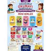 1.sınıflar İçin Okumayı Sevdiren Öğretmen Tavsiyeli 8'li Hikaye Seti