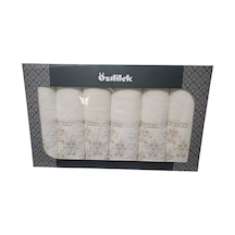 Beyza/krem 6 Lı Kutulu Havlu Çok Renkli