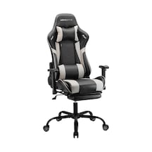 Adore Gaming Prox Ergo Oyuncu Koltuğu - Gri/siyah S.deri 71x126-136x77,5 Cm Gri