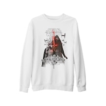 Star Wars - The Force Awakens 11 Beyaz Kalın Sweatshirt