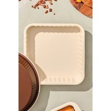 Karaca Chocolate Cream Kare Karbon Çelik Kek Kalıbı 24 cm