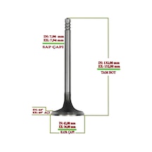 SUBAP INEX 0.50 TAKIM H100 00- MODEL SPR-3211KSPR-3212K